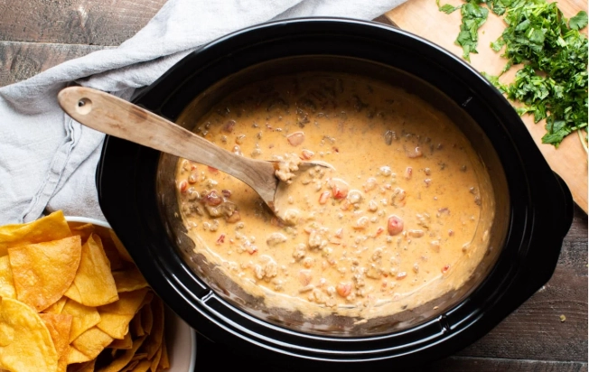 easy rotel dip crock pot