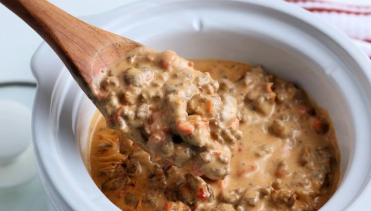 rotel dip with ground beef