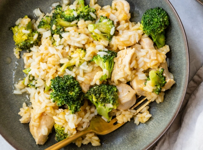 slow cooker chicken and rice
