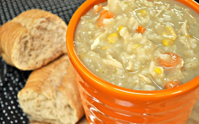 easy crockpot chicken and rice