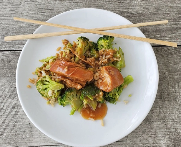 crockpot chicken broccoli rice