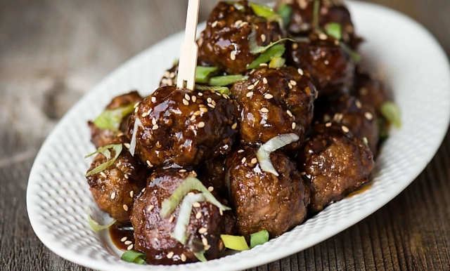how to cook frozen teriyaki meatballs