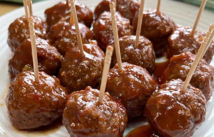 3 ingredient meatball appetizer