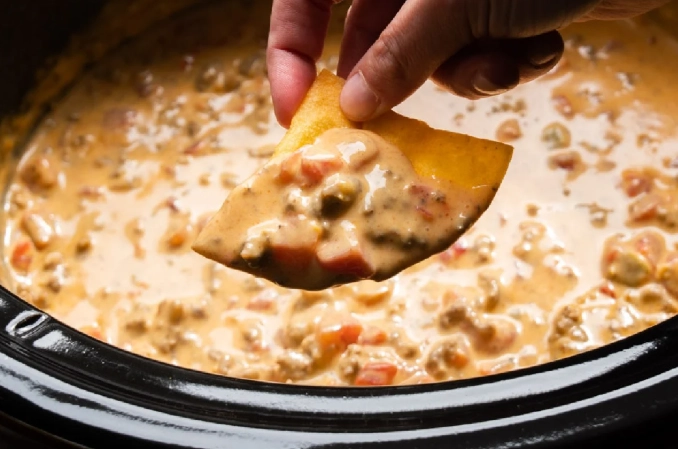 slow cooker rotel dip slow cooker rotel dip