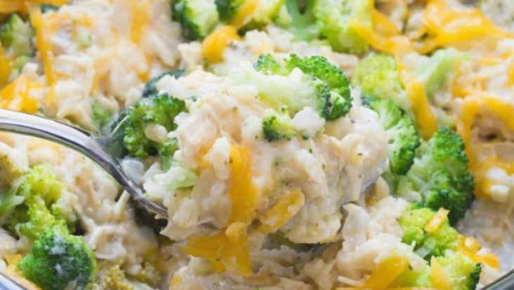 slow cooker chicken and rice