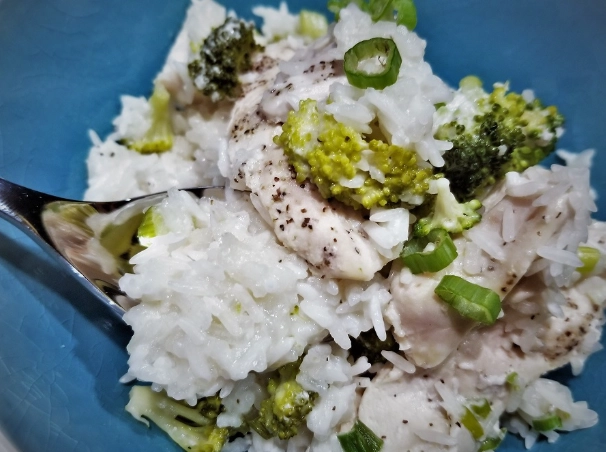 healthy chicken broccoli rice