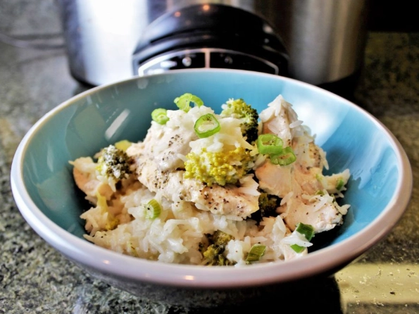 healthy chicken broccoli rice