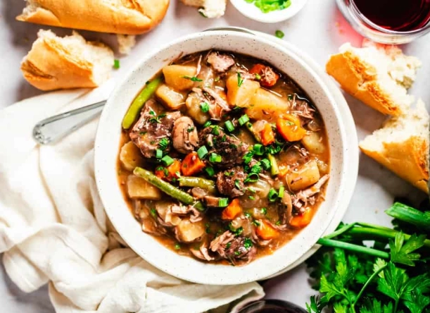 beef stew recipe crock pot