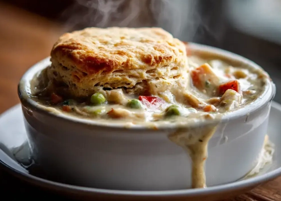 slow cooker chicken pot pie