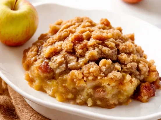 healthy crock pot apple crisp