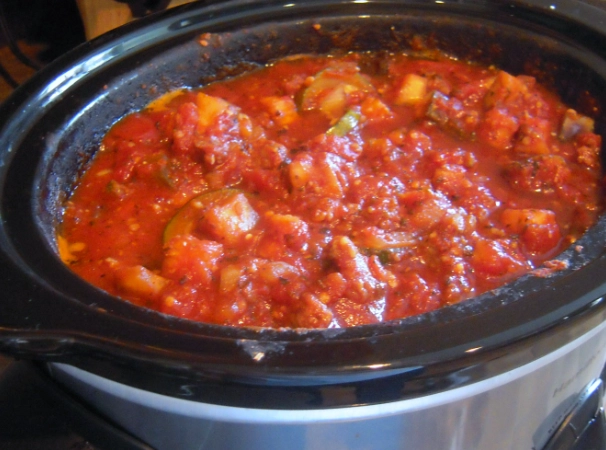 slow cooker spaghetti sauce recipe