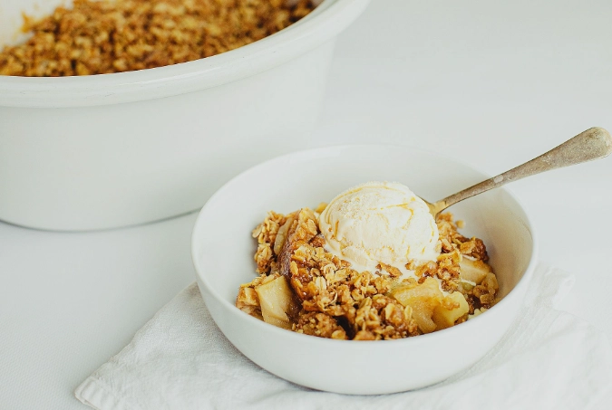 easy apple crumble recipe