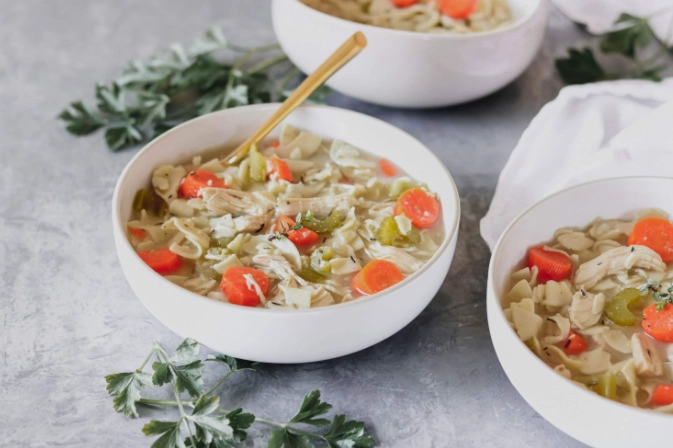 easy slow cooker chicken noodle soup