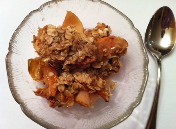easy apple crumble recipe