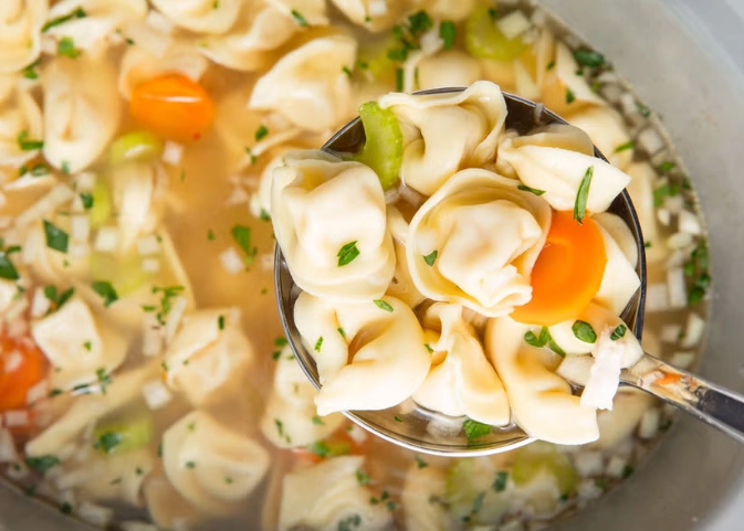 creamy tortellini soup recipe