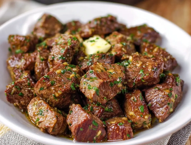 slow cooker steak bites