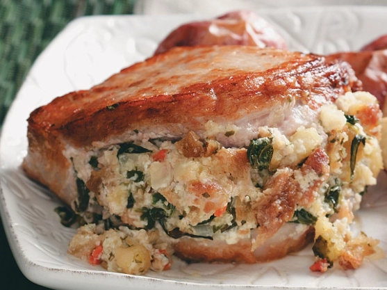 pork chop stuffing recipe
