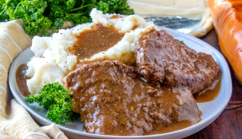 slow cooker cube steak recipe