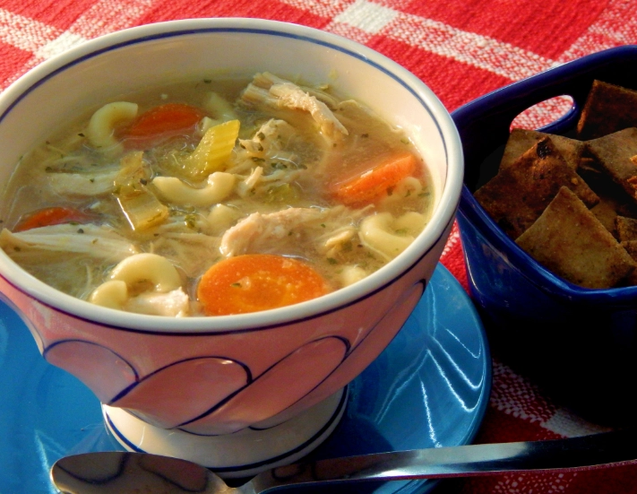 chicken potato noodle soup