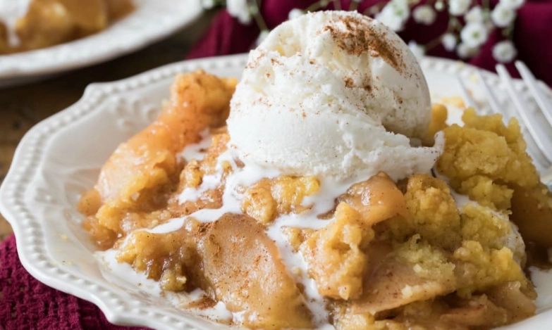 easy crock pot apple crisp