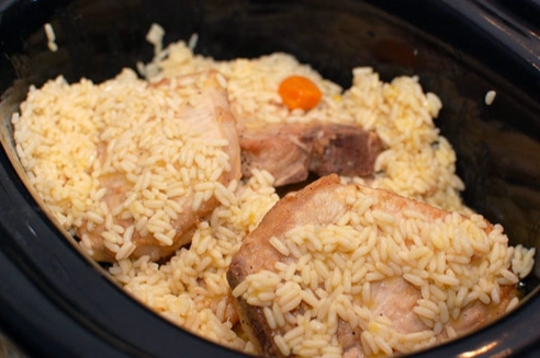 crock pot pork chops and stuffing