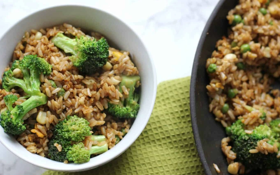 rice cooker broccoli rice