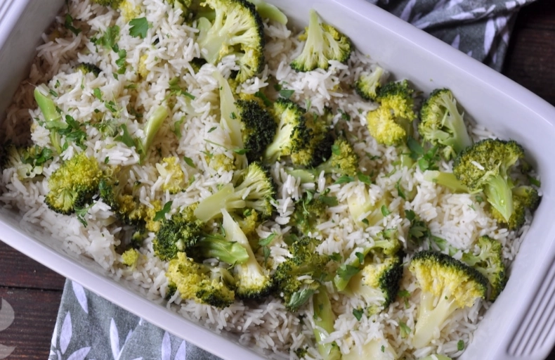 rice cooker broccoli rice