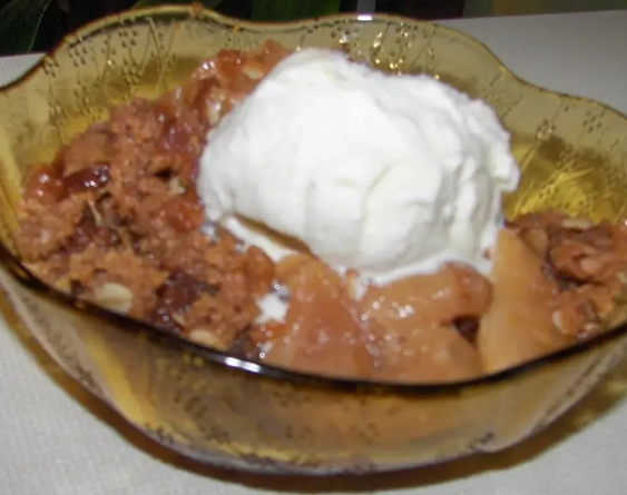 apple crisp with oats recipe