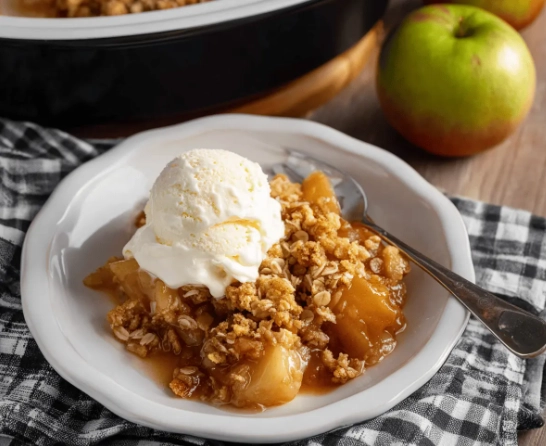 crockpot apple crisp