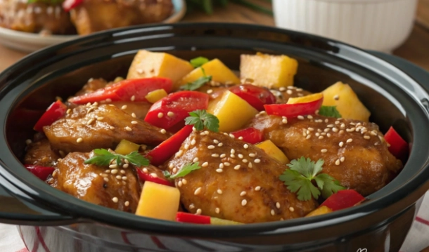 crockpot Hawaiian chicken
