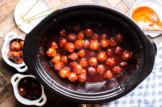 grape jelly meatballs flavor