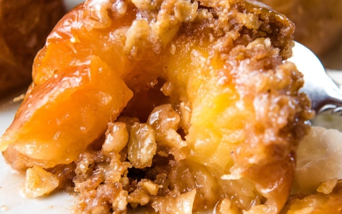 crock pot apple crisp with oats