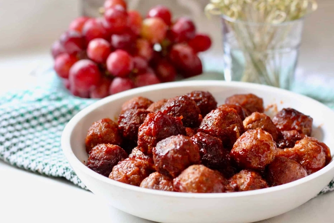 grape jelly meatball sides