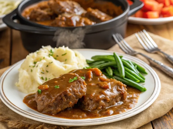slow cooker cube steak