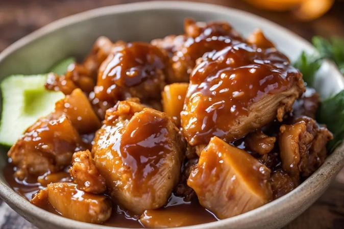 Hawaiian crockpot chicken