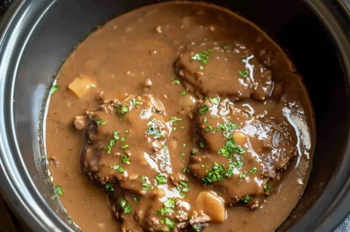 crock pot cube steak