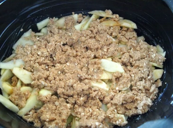 crockpot apple crisp