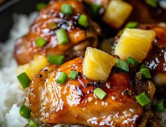 crockpot Hawaiian chicken