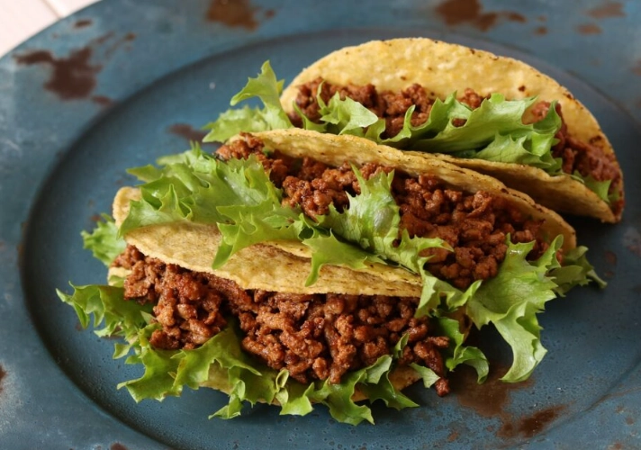 slow cooker taco meat time