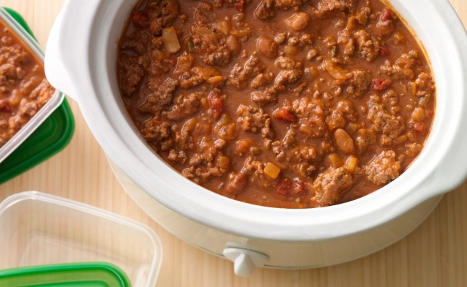 Easy ground beef for tacos in slow cooker