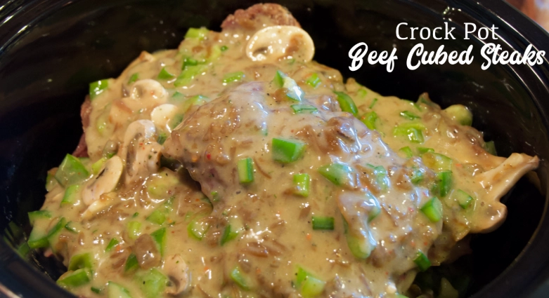 cubed steak crock pot recipes