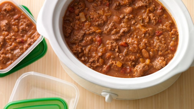 crock pot frozen ground beef