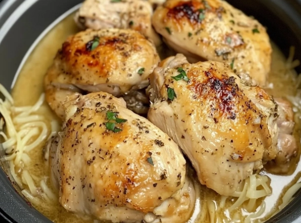 how to slow cook chicken breast