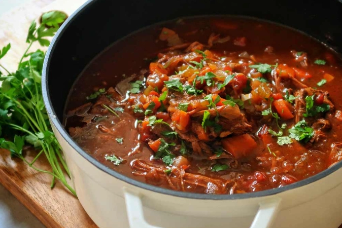 slow cooker beef brisket casserole