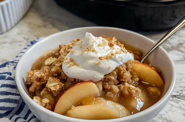Simple crock pot desserts apple crisp
