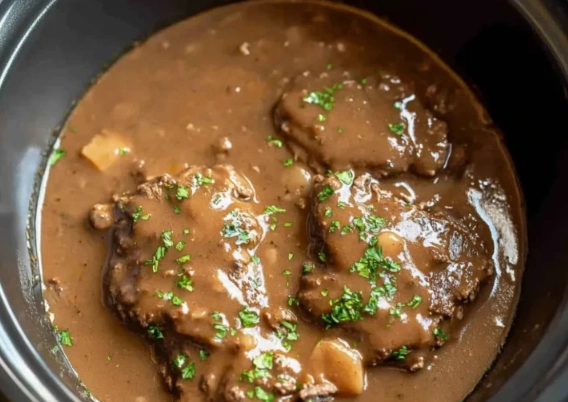 slow cooker cube steak