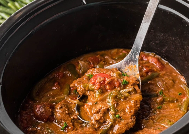 How to cook swiss steak in a crock pot