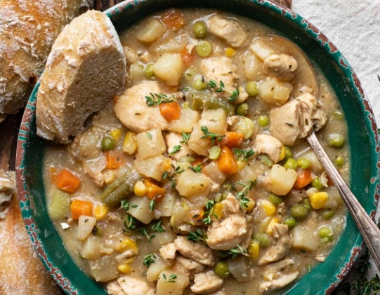 slow cooker chicken stew