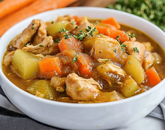 easy crock pot chicken dinner