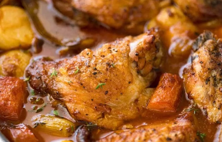 easy crock pot chicken stew